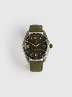 Alvaro Moreno Relojes|RELOJ CANVAS QUARTZ Verde