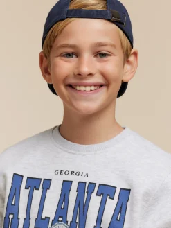 Alvaro Moreno Sudaderas|SUDADERA ATLANTA KIDS Gris