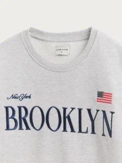 Alvaro Moreno Sudaderas|SUDADERA BROOKLYN Gris