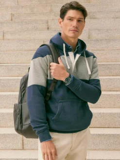 Alvaro Moreno Sudaderas|SUDADERA CASUAL Azul Marino