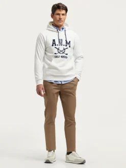 Alvaro Moreno Teen|Sudaderas|SUDADERA GOLF Blanco