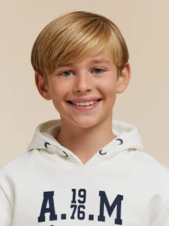 Alvaro Moreno Sudaderas|SUDADERA GOLF KIDS Blanco