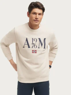 Alvaro Moreno Sudaderas|SUDADERA LEGEND Beige