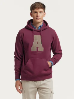 Alvaro Moreno Sudaderas|SUDADERA MOMENT Burdeos