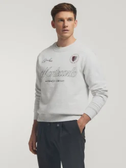 Alvaro Moreno Sudaderas|SUDADERA MONTECARLO Gris