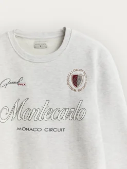 Alvaro Moreno Sudaderas|SUDADERA MONTECARLO Gris