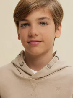 Alvaro Moreno Sudaderas|SUDADERA NELSON KIDS Camel