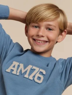 Alvaro Moreno Sudaderas|SUDADERA OFFICIAL KIDS Azul