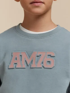 Alvaro Moreno Sudaderas|SUDADERA OFFICIAL KIDS Azul