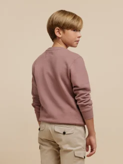 Alvaro Moreno Sudaderas|SUDADERA OFFICIAL KIDS Burdeos