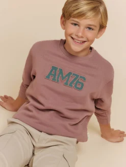 Alvaro Moreno Sudaderas|SUDADERA OFFICIAL KIDS Burdeos