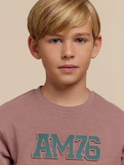 Alvaro Moreno Sudaderas|SUDADERA OFFICIAL KIDS Burdeos
