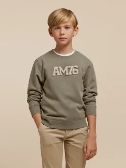 Alvaro Moreno Sudaderas|SUDADERA OFFICIAL KIDS Verde