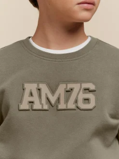 Alvaro Moreno Sudaderas|SUDADERA OFFICIAL KIDS Verde