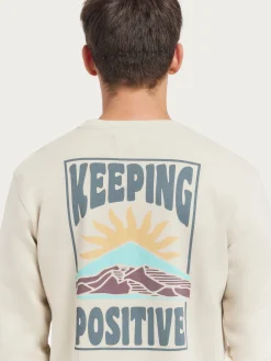 Alvaro Moreno Teen|Sudaderas|SUDADERA POSITIVE Crudo