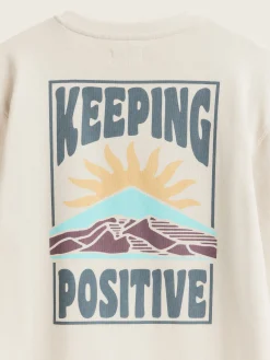 Alvaro Moreno Teen|Sudaderas|SUDADERA POSITIVE Crudo