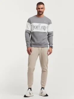 Alvaro Moreno Sudaderas|SUDADERA PÒRTLAND Gris