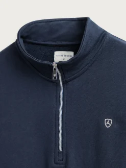 Alvaro Moreno Sudaderas|SUDADERA SINGLE Azul Marino