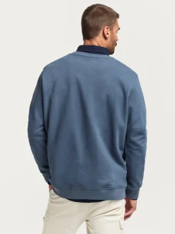 Alvaro Moreno Sudaderas|SUDADERA SINGULAR Azul