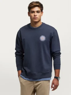 Alvaro Moreno Teen|Sudaderas|SUDADERA SUN Azul Marino