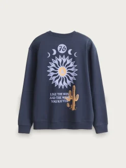 Alvaro Moreno Teen|Sudaderas|SUDADERA SUN Azul Marino