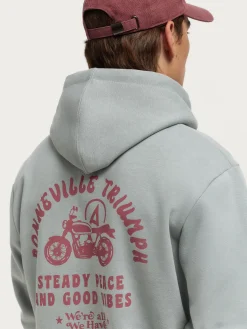 Alvaro Moreno Teen|Sudaderas|SUDADERA TRIUMPH Azul