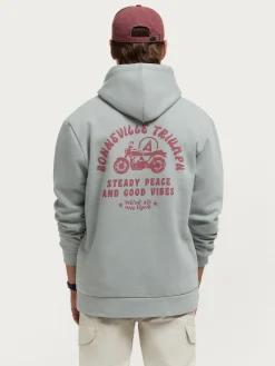 Alvaro Moreno Teen|Sudaderas|SUDADERA TRIUMPH Azul