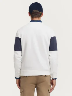 Alvaro Moreno Sudaderas|SUDADERA WASHINGTON Blanco